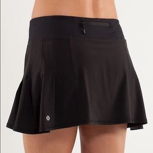 Lululemon Black Tennis Skirt